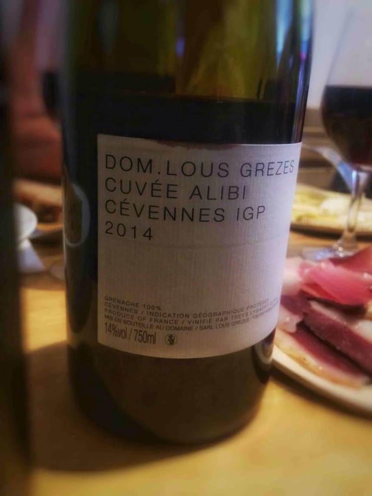 Cuvée Alibi - Domaine Lous Grèzes - Luc & Trees Lybaert 