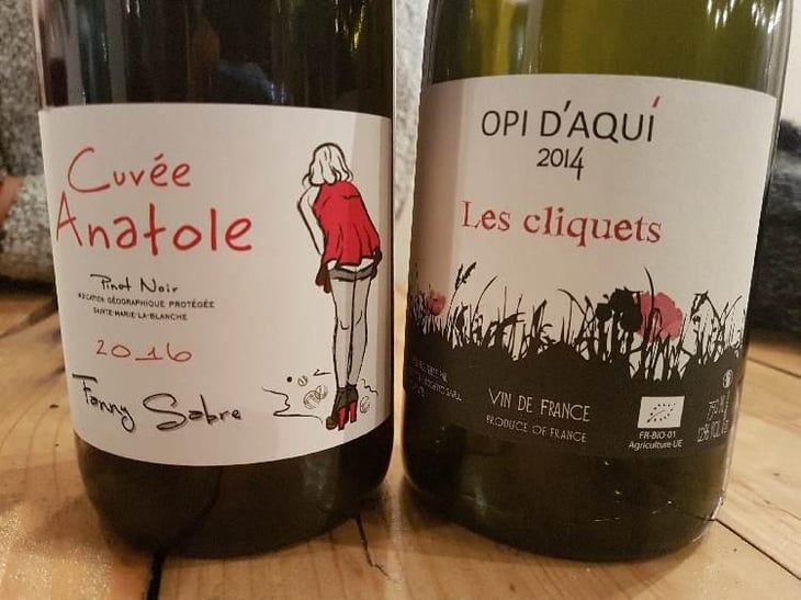 "Cuvée Anatole" - IGP Ste Marie-la-Blanche - Fanny Sabre - Fanny Sabre 