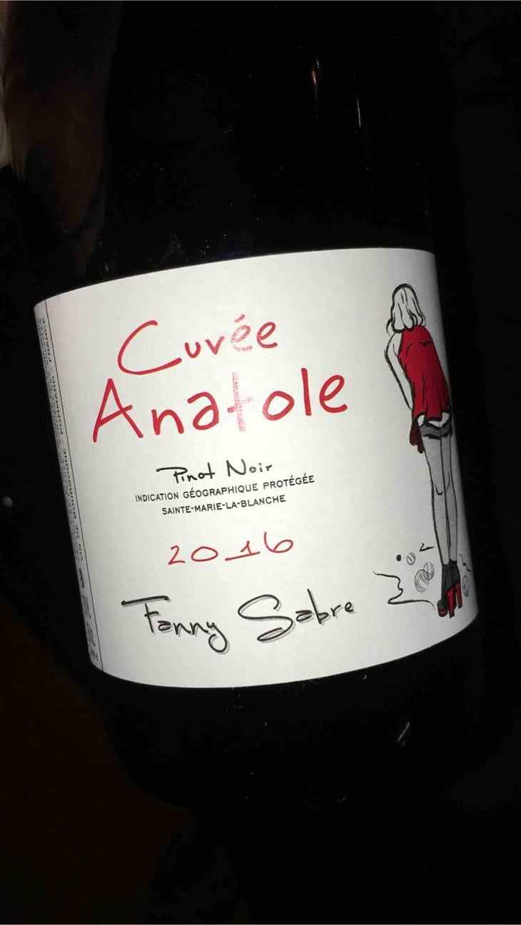 "Cuvée Anatole" - IGP Ste Marie-la-Blanche - Fanny Sabre - Fanny Sabre 