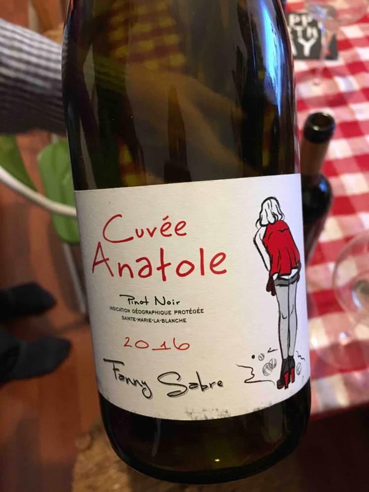 "Cuvée Anatole" - IGP Ste Marie-la-Blanche - Fanny Sabre - Fanny Sabre 