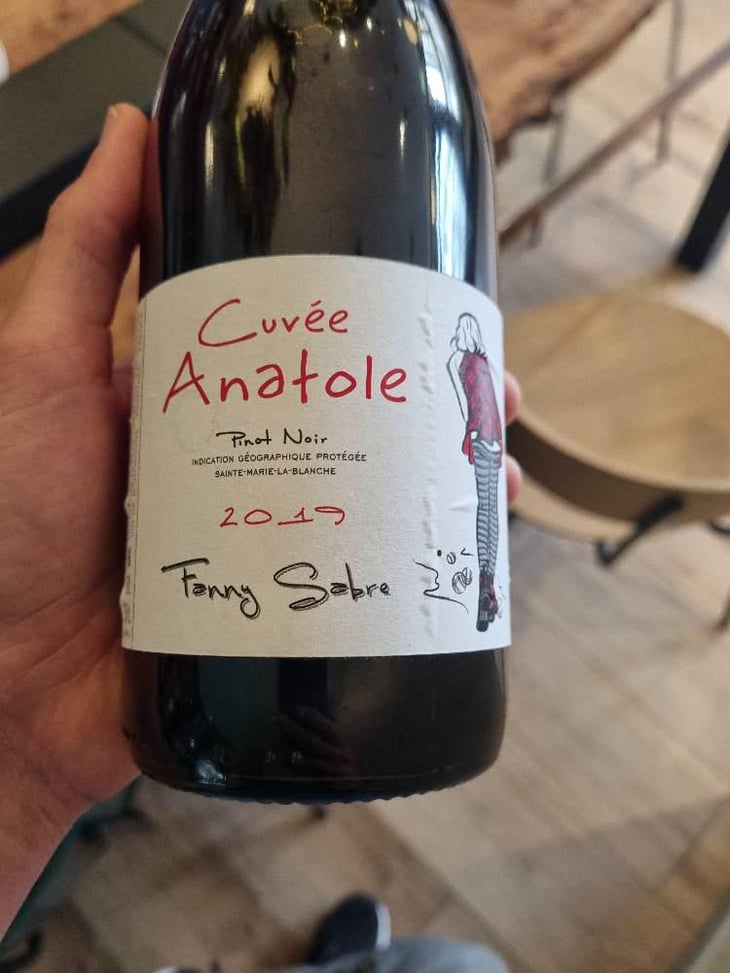 "Cuvée Anatole" - IGP Ste Marie-la-Blanche - Fanny Sabre - Fanny Sabre 