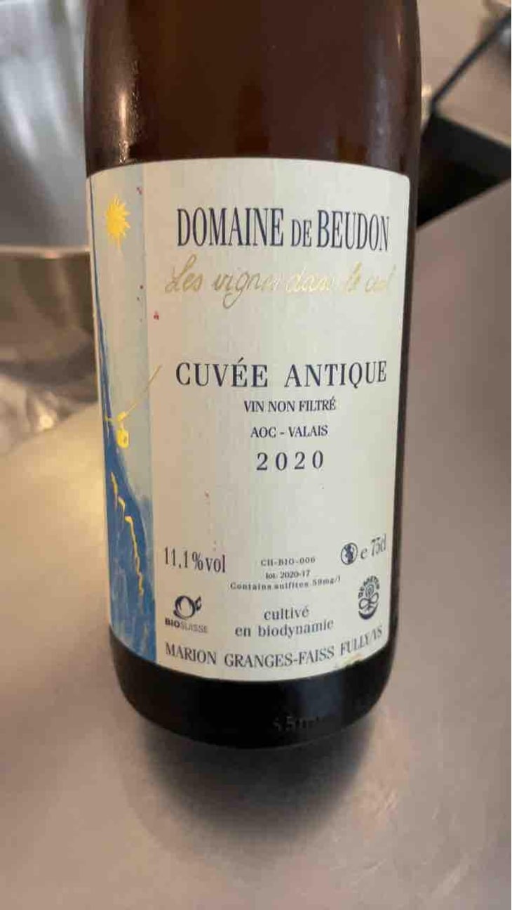 Cuvée Antique - Domaine de Beudon - Marion Granges-Fayss 