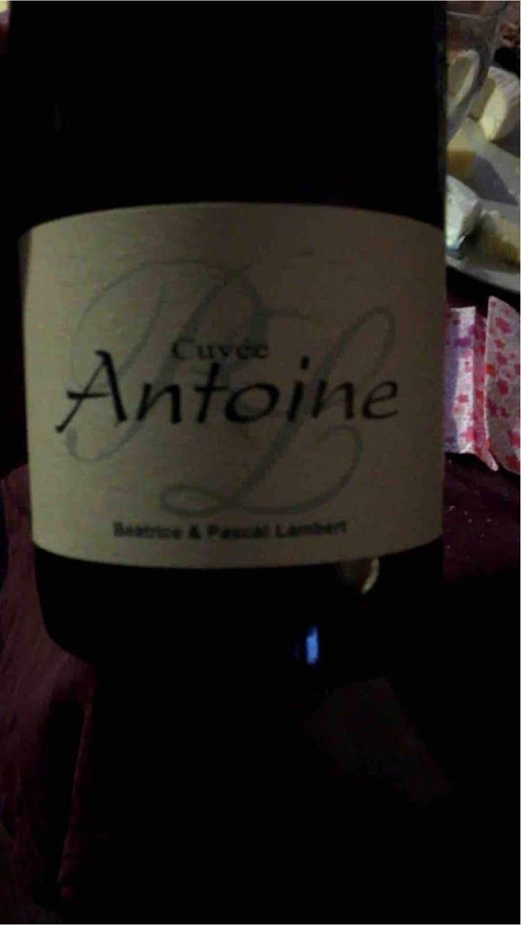 Cuvée Antoine - Domaine Lambert - Béatrice & Pascal Lambert 