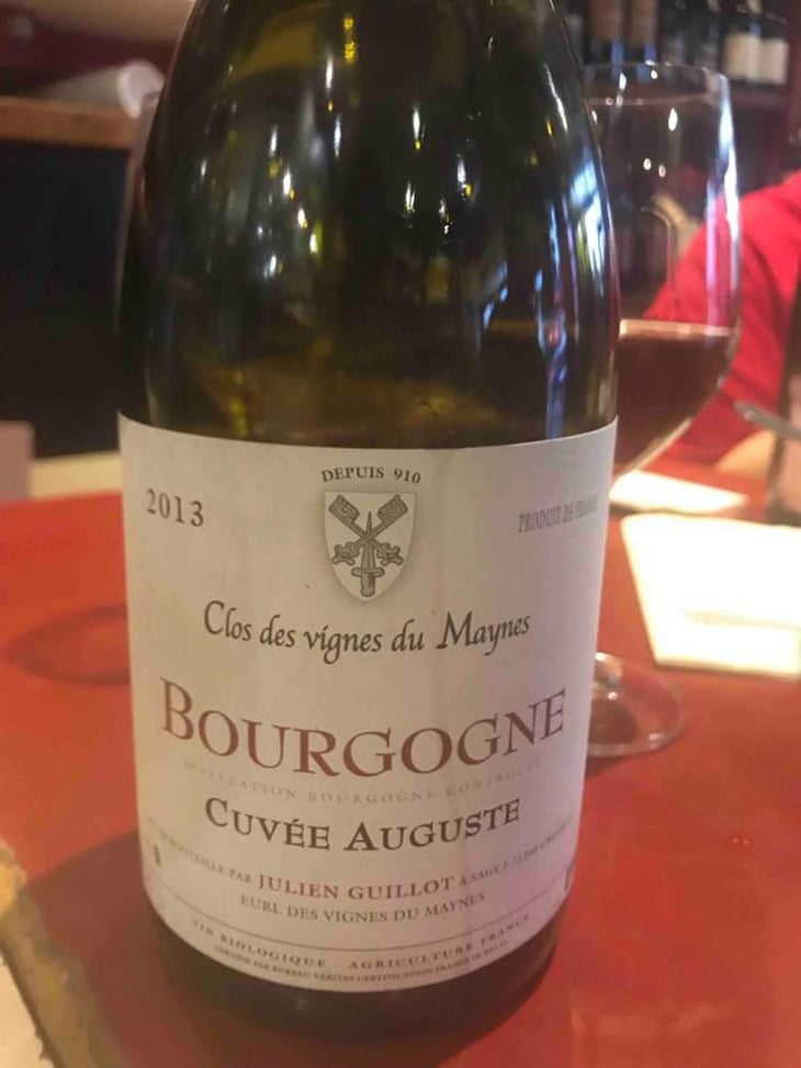 Cuvée Auguste - Clos des Vignes du Maynes - Julien Guillot 
