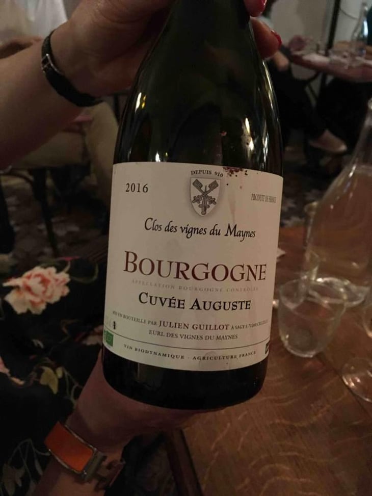 Cuvée Auguste - Clos des Vignes du Maynes - Julien Guillot 