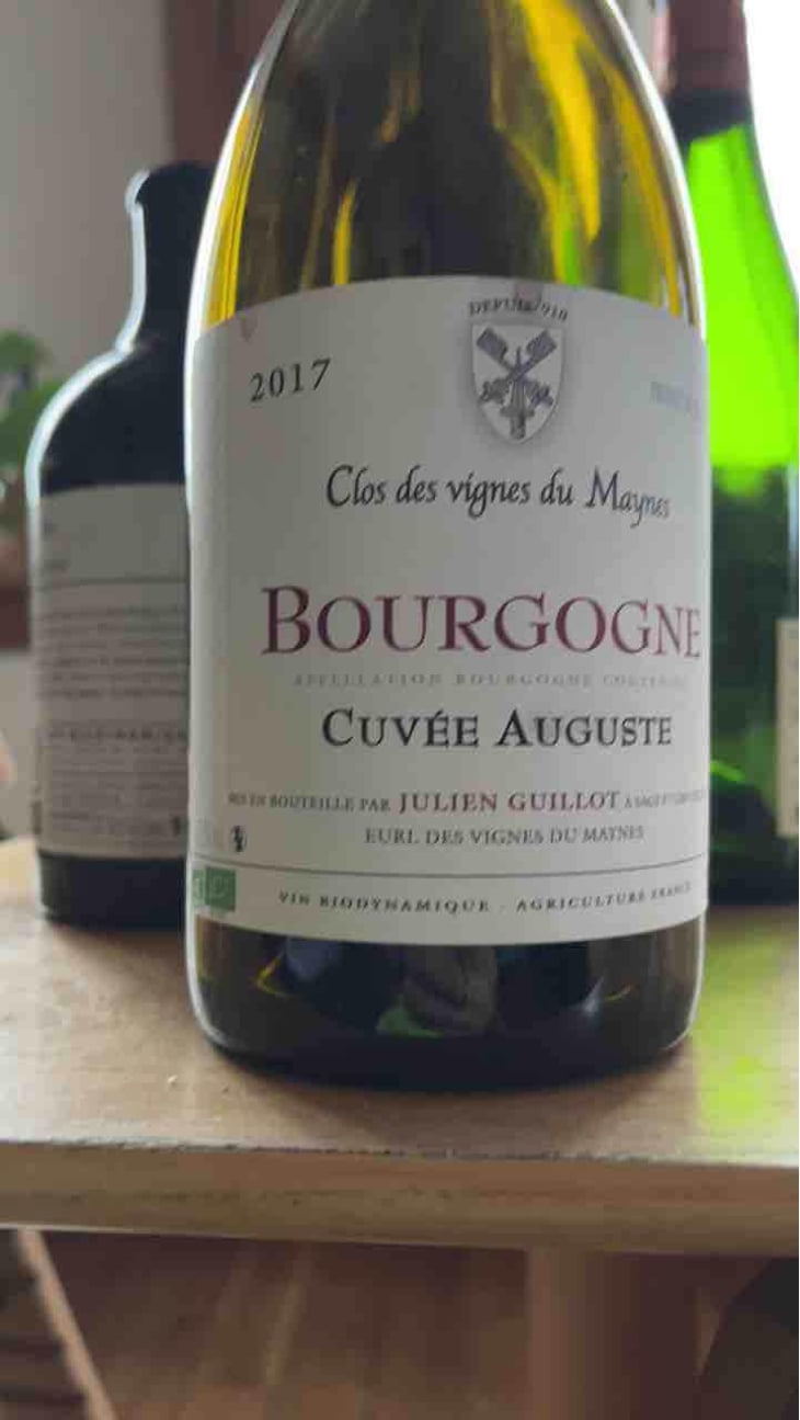 Cuvée Auguste - Clos des Vignes du Maynes - Julien Guillot 