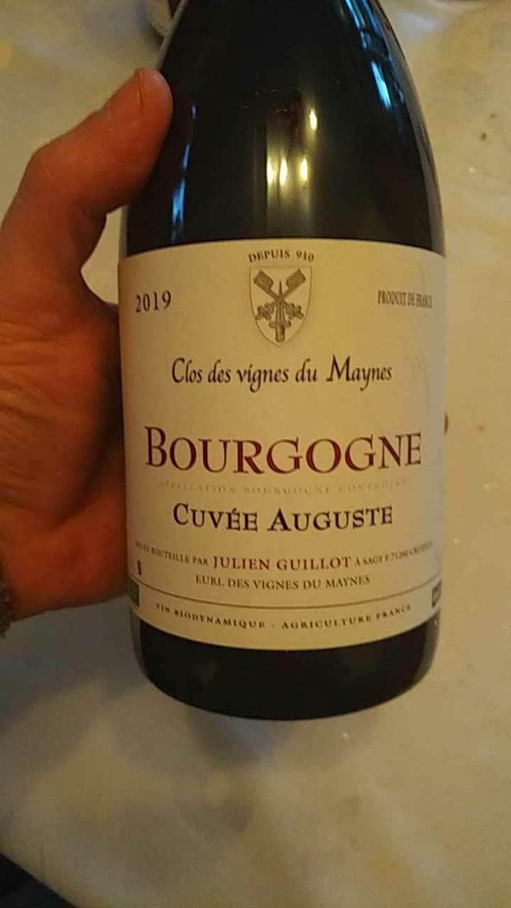 Cuvée Auguste - Clos des Vignes du Maynes - Julien Guillot 