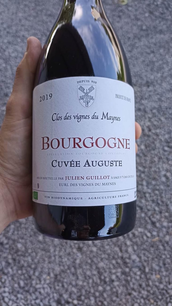 Cuvée Auguste - Clos des Vignes du Maynes - Julien Guillot 