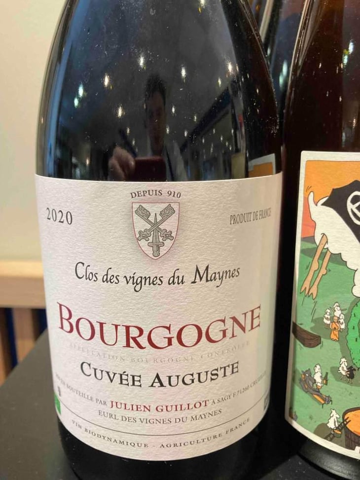 Cuvée Auguste - Clos des Vignes du Maynes - Julien Guillot 