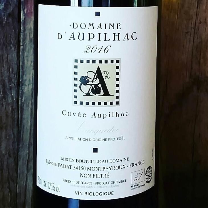 Cuvée Aupilhac - Domaine d'Aupilhac - Désirée & Sylvain Fadat 