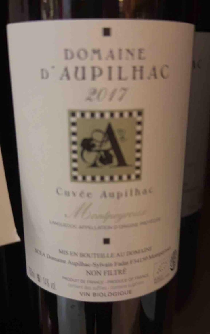 Cuvée Aupilhac - Domaine d'Aupilhac - Désirée & Sylvain Fadat 