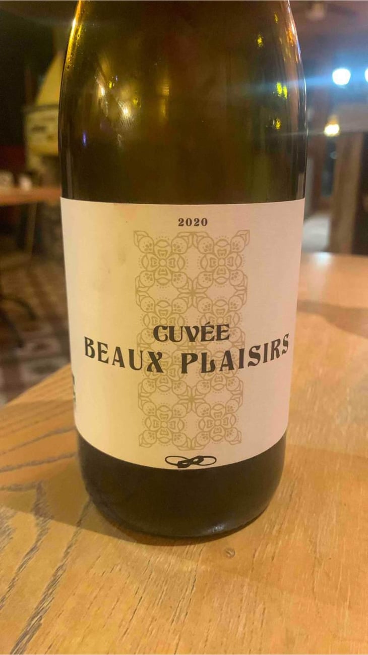 Cuvée Beaux Plaisirs - La Ferme Viticole - Bastien Boutareaud 
