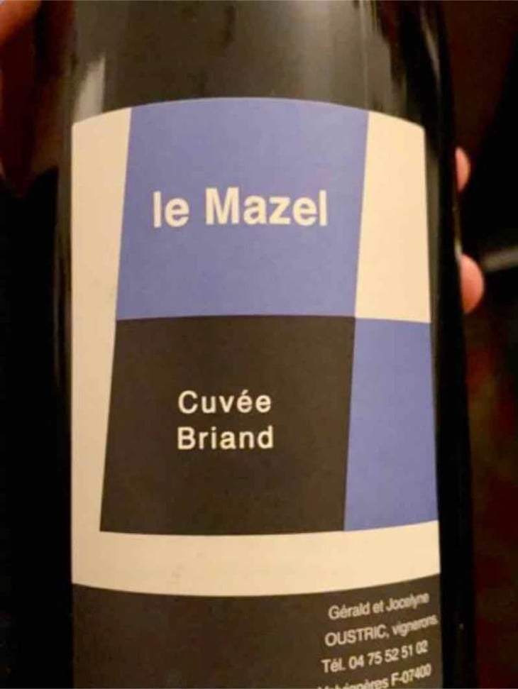 Cuvée Briand - Le Mazel - Gérald & Jocelyne Oustric 