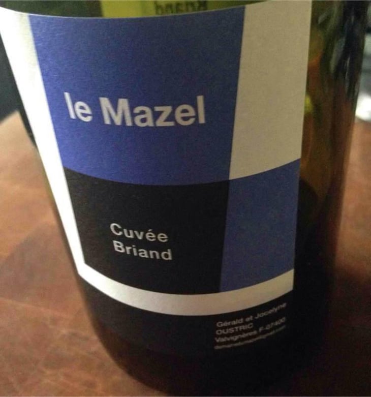 Cuvée Briand - Le Mazel - Gérald & Jocelyne Oustric 