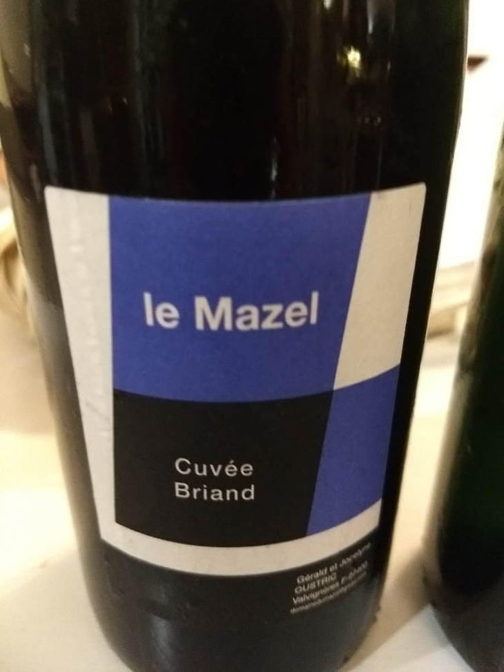 Cuvée Briand - Le Mazel - Gérald & Jocelyne Oustric 