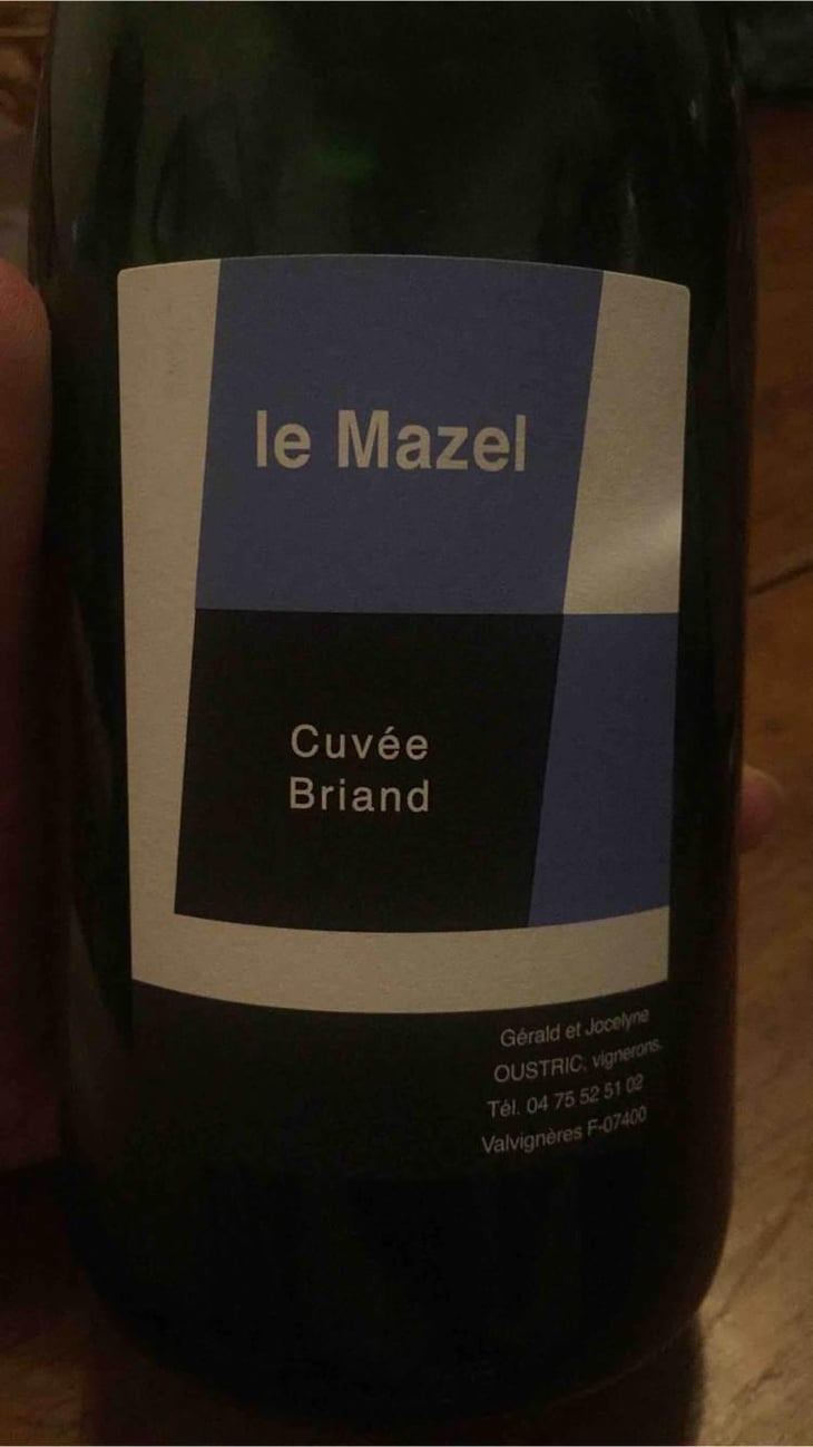 Cuvée Briand - Le Mazel - Gérald & Jocelyne Oustric 