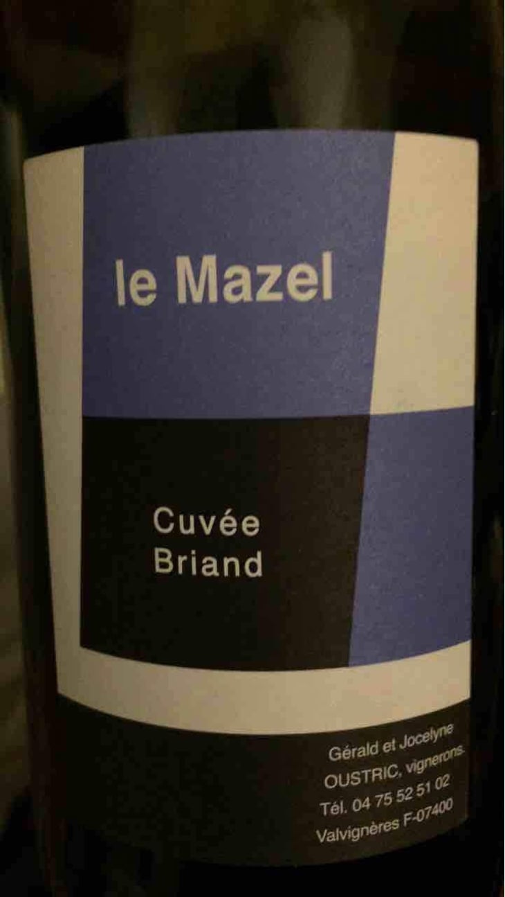 Cuvée Briand - Le Mazel - Gérald & Jocelyne Oustric 