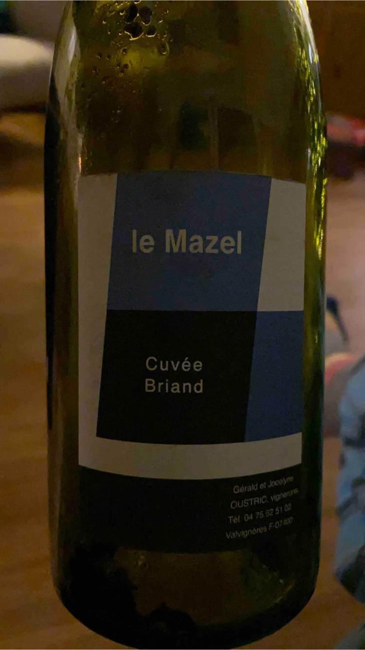 Cuvée Briand - Le Mazel - Gérald & Jocelyne Oustric 