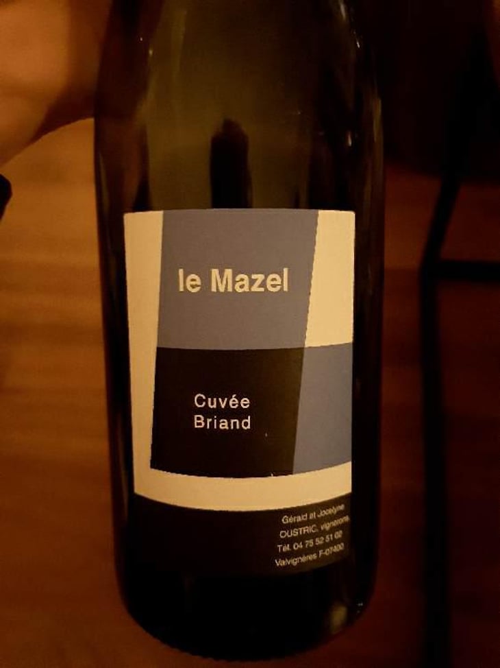 Cuvée Briand - Le Mazel - Gérald & Jocelyne Oustric 