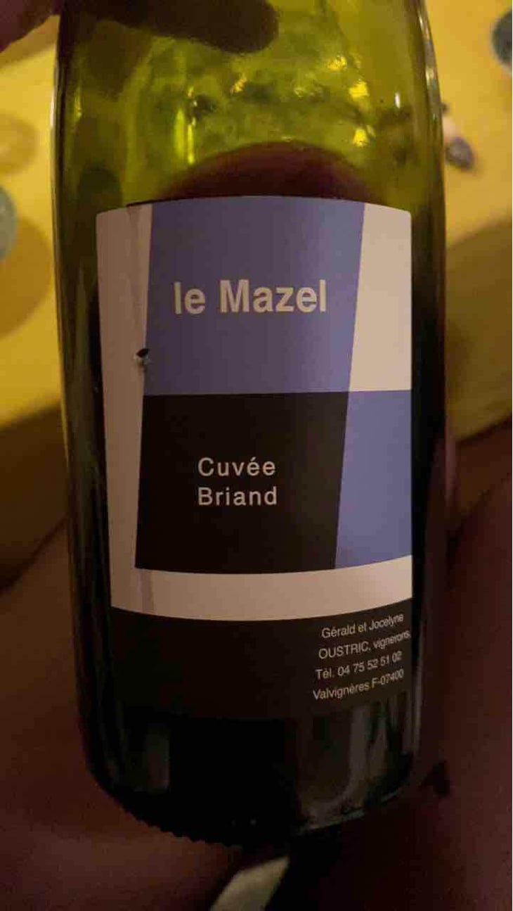 Cuvée Briand - Le Mazel - Gérald & Jocelyne Oustric 