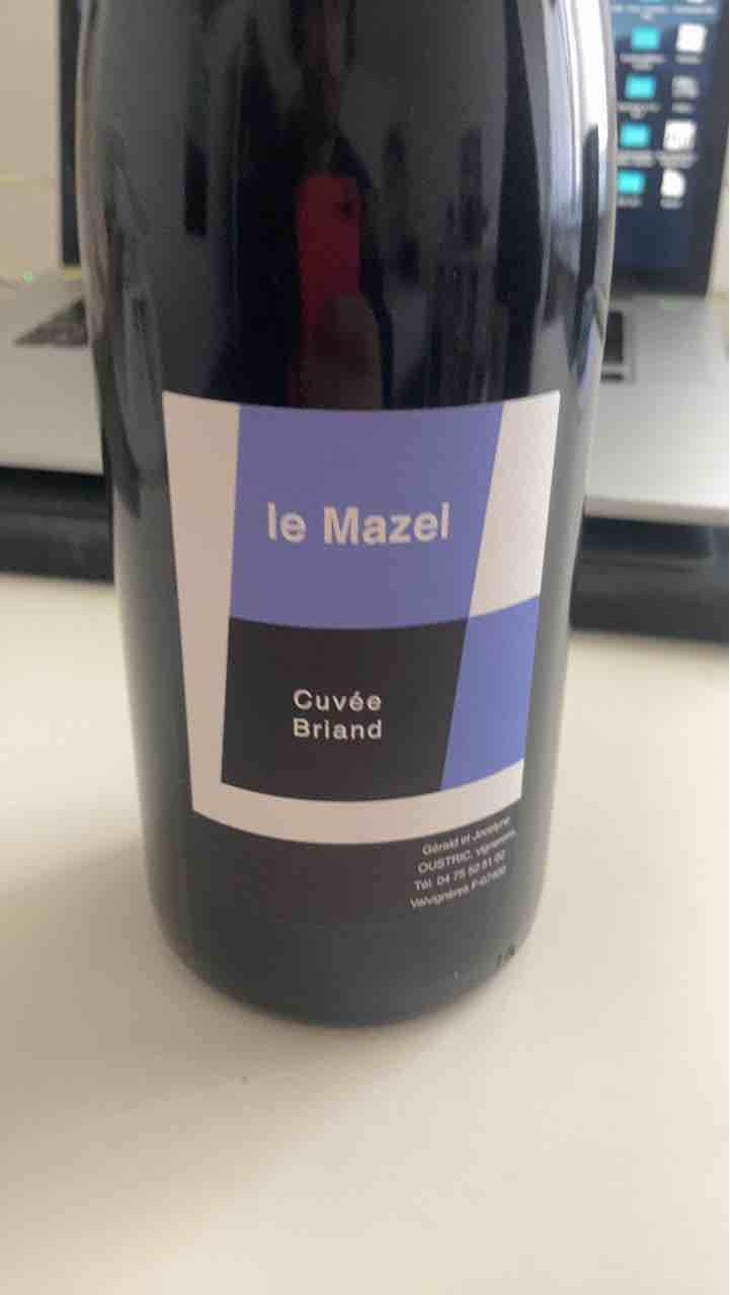 Cuvée Briand - Le Mazel - Gérald & Jocelyne Oustric 