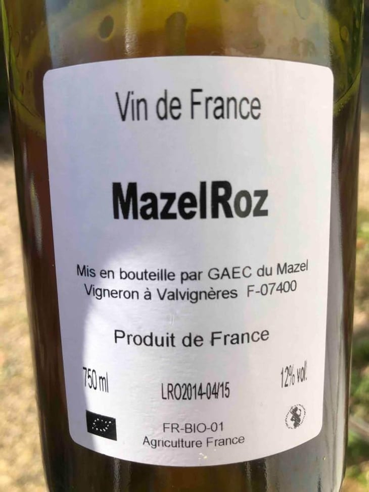 Cuvée Briand - Le Mazel - Gérald & Jocelyne Oustric 