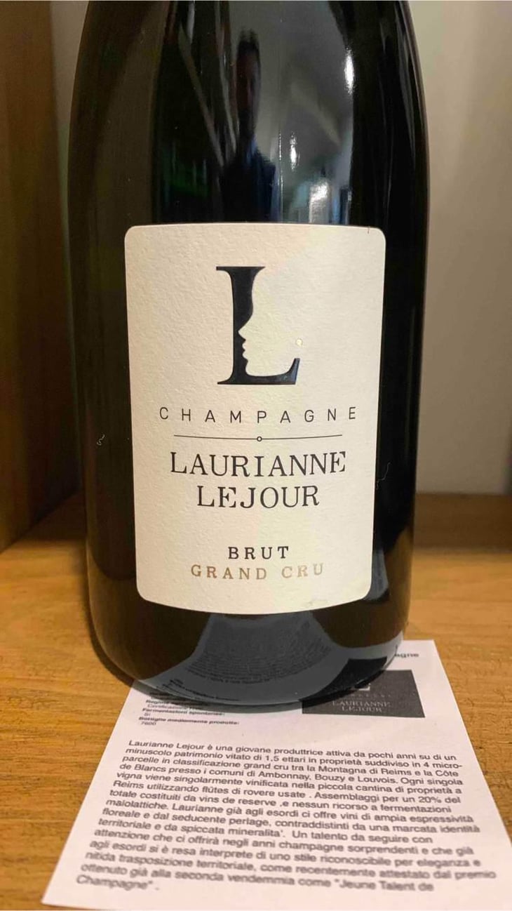 Cuvée Brut Gran Cru - Champagne Laurianne Lejour - Laurianne Lejour 