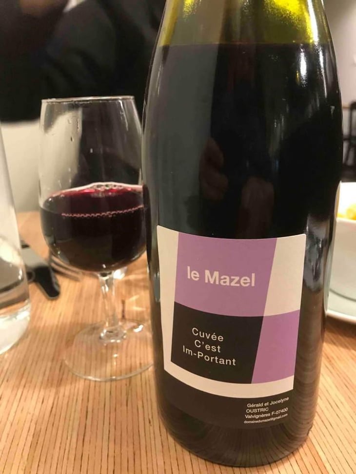 Cuvée C'est Im-Portant - Le Mazel - Gérald & Jocelyne Oustric 