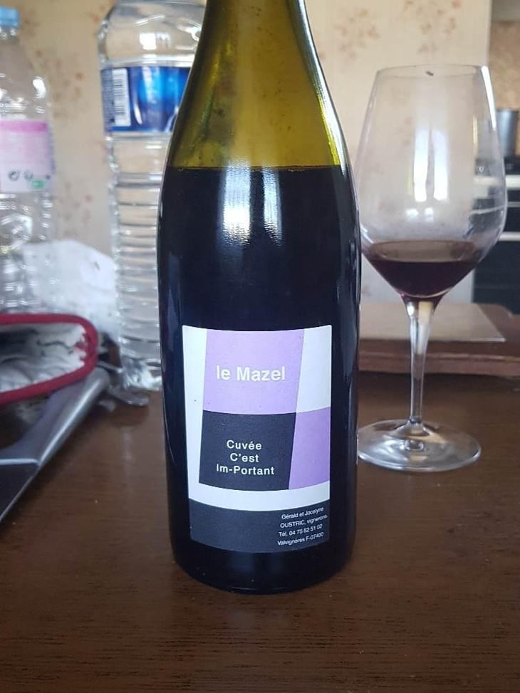 Cuvée C'est Im-Portant - Le Mazel - Gérald & Jocelyne Oustric 