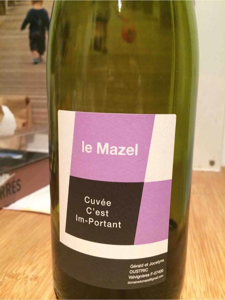 Cuvée C'est Im-Portant - Le Mazel - Gérald & Jocelyne Oustric 