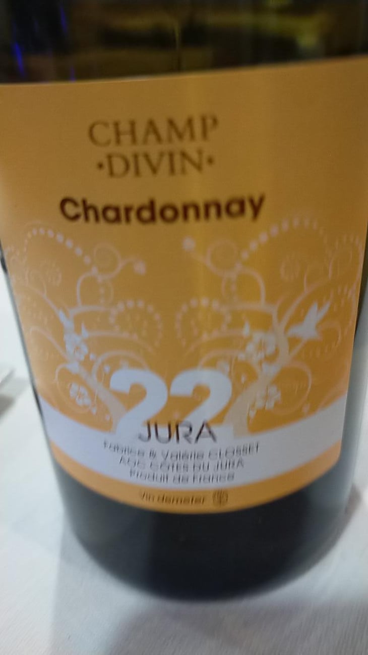 Cuvée Chanson - Chardonnay - Champ Divin - Fabrice & Valérie Closset 