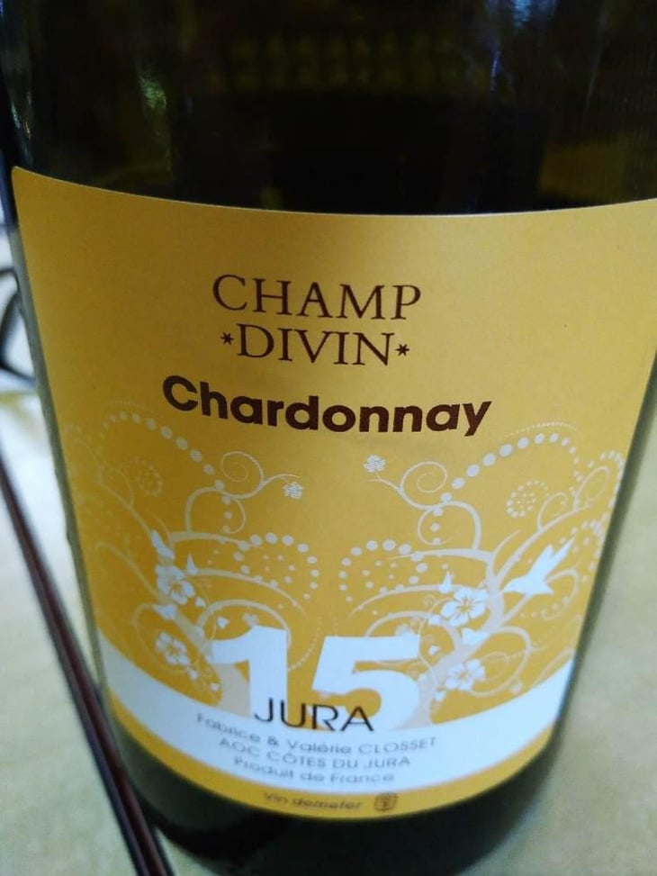 Cuvée Chanson - Chardonnay - Champ Divin - Fabrice & Valérie Closset 