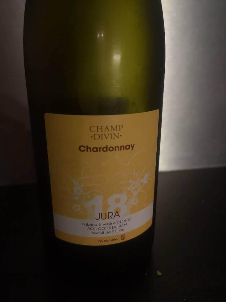 Cuvée Chanson - Chardonnay - Champ Divin - Fabrice & Valérie Closset 