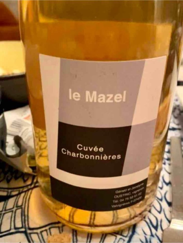 Cuvée Charbonnières - Le Mazel - Gérald & Jocelyne Oustric 
