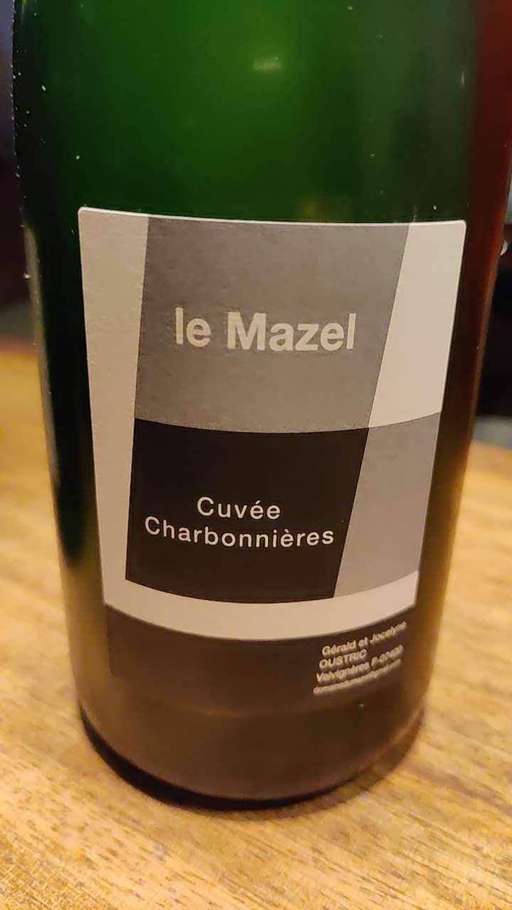 Cuvée Charbonnières - Le Mazel - Gérald & Jocelyne Oustric 