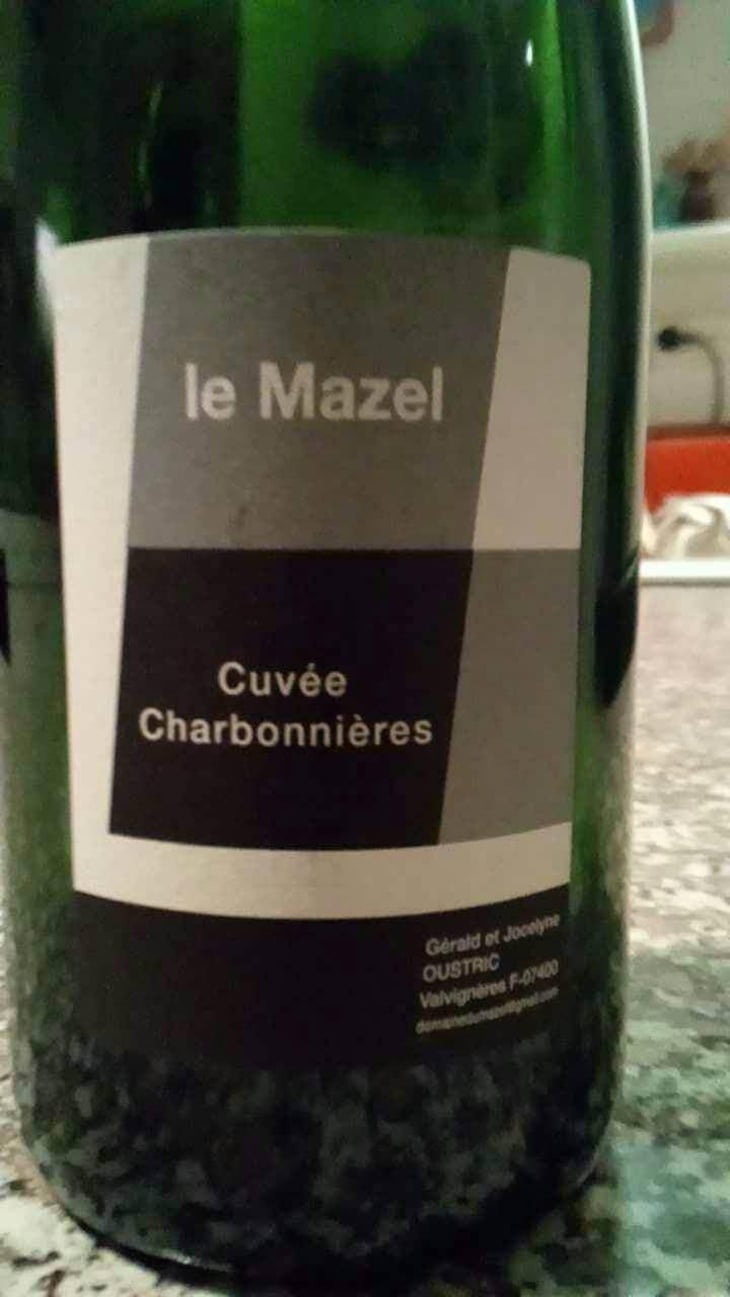 Cuvée Charbonnières - Le Mazel - Gérald & Jocelyne Oustric 