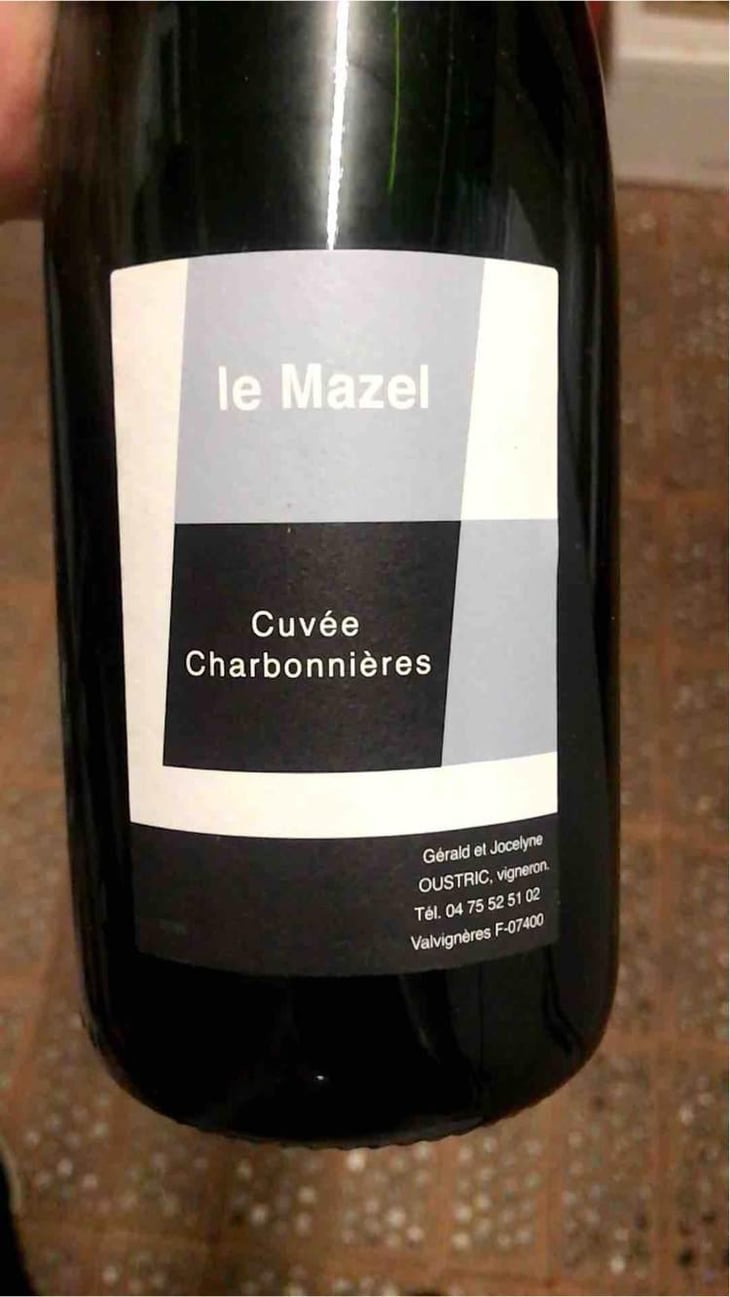 Cuvée Charbonnières - Le Mazel - Gérald & Jocelyne Oustric 