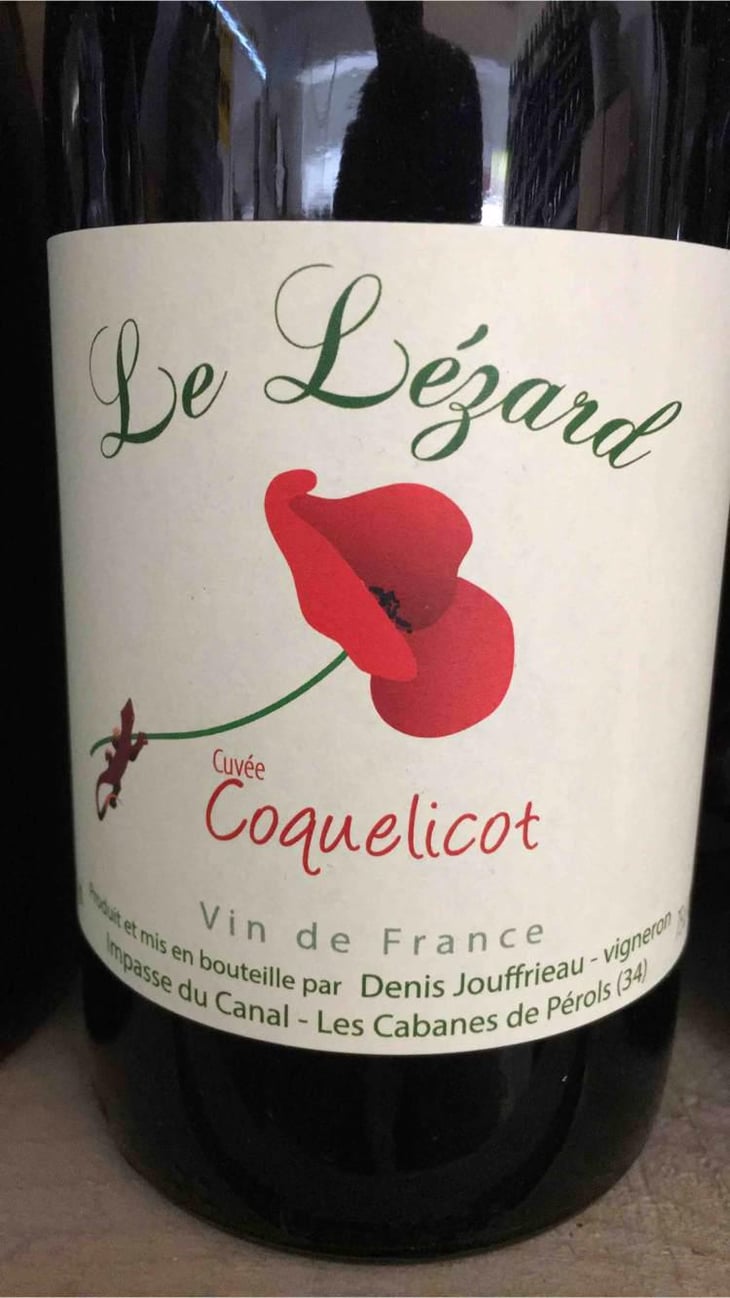 Cuvée Coquelicot - Domaine le Lézard - Denis Jouffrieau 