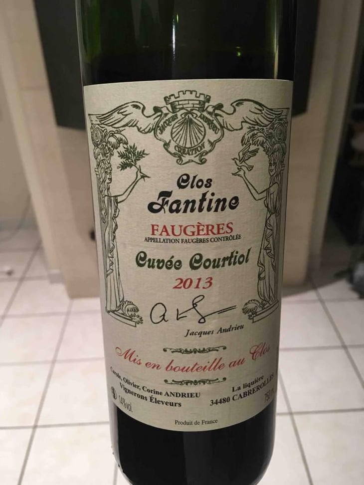 Cuvee Courtiol - Clos Fantine - Carole, Olivier & Corine Andrieu 