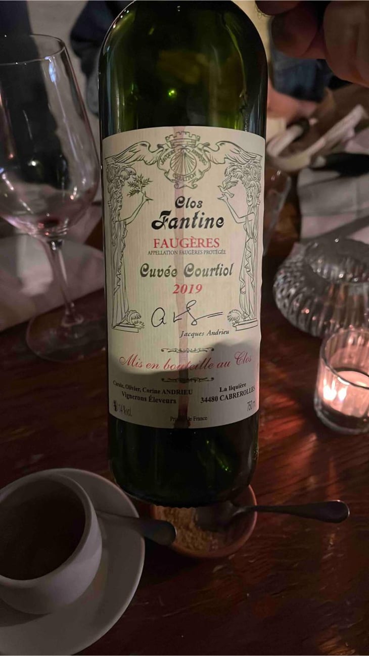 Cuvee Courtiol - Clos Fantine - Carole, Olivier & Corine Andrieu 