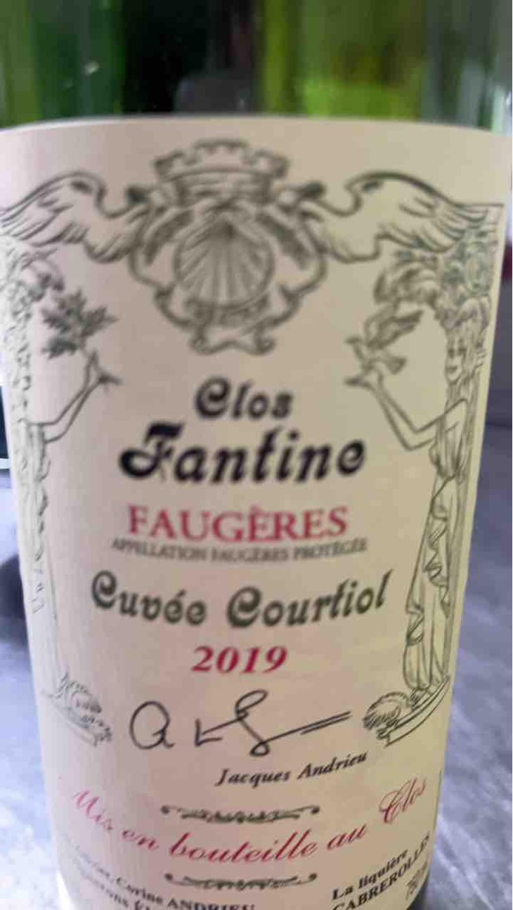 Cuvee Courtiol - Clos Fantine - Carole, Olivier & Corine Andrieu 