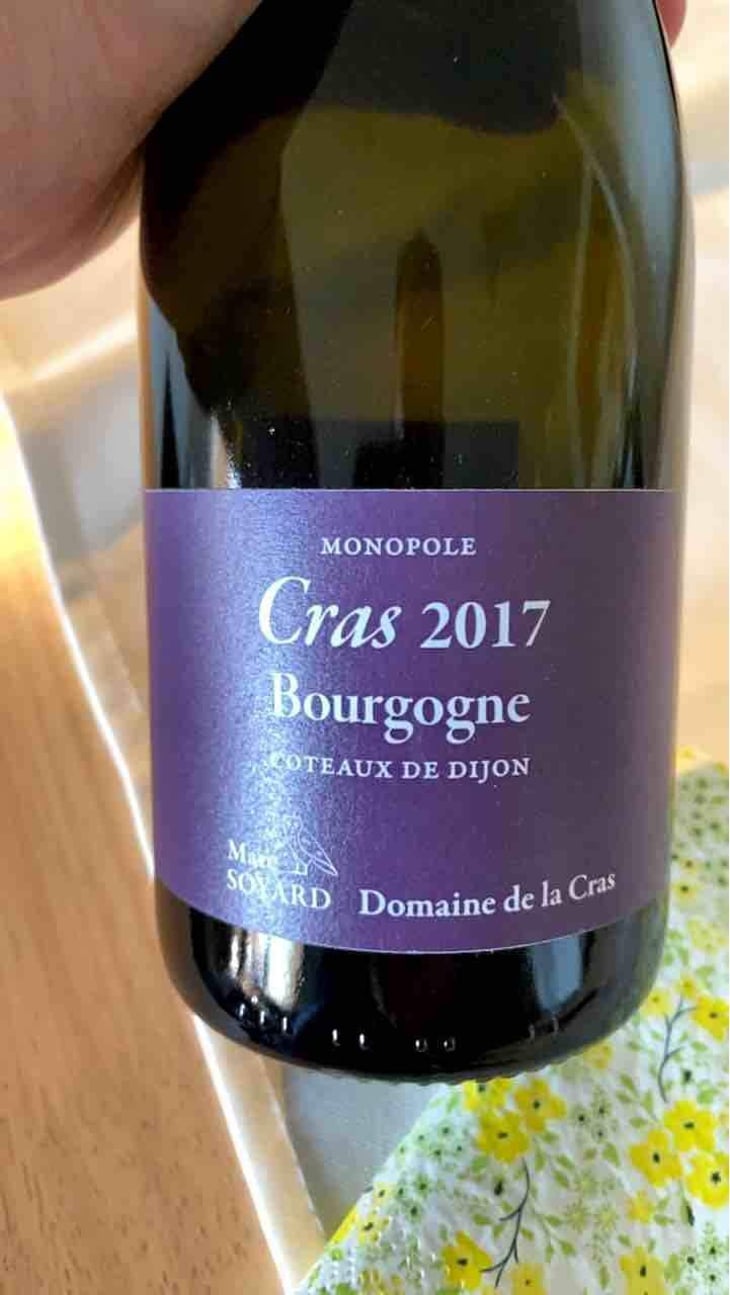 Cuvée Cras Monopole Blanc - Domaine de la Cras - Marc Soyard 