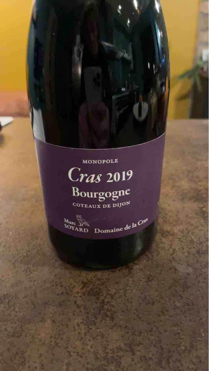 Cuvée Cras Monopole Rouge - Domaine de la Cras - Marc Soyard 
