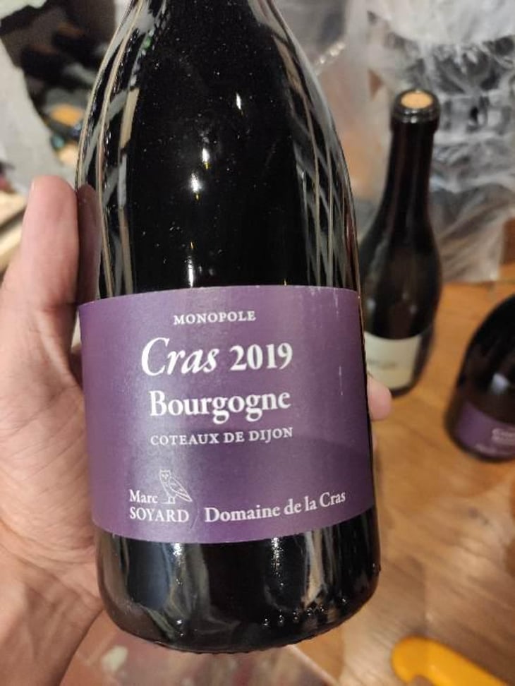 Cuvée Cras Monopole Rouge - Domaine de la Cras - Marc Soyard 