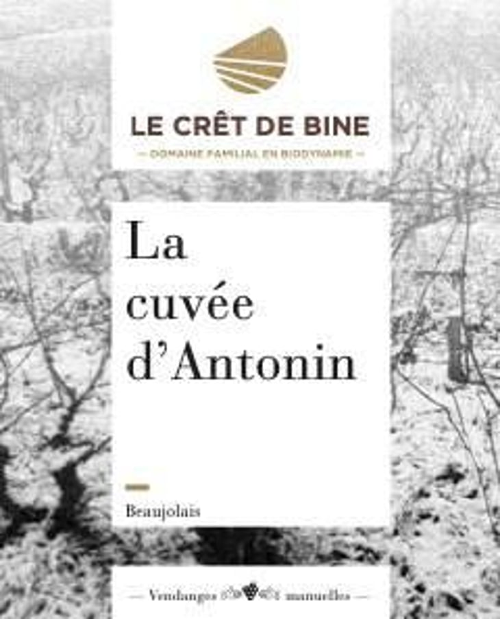 Cuvée D’Antonin - Domaine Du Crêt De Bine - Geoffroy Subrin & Florence Subrin Dodille 