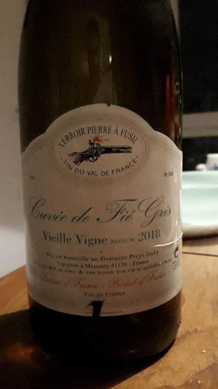 Cuvée De Fié Gris - Domaine Preys - Jacky & Pascal Preys 