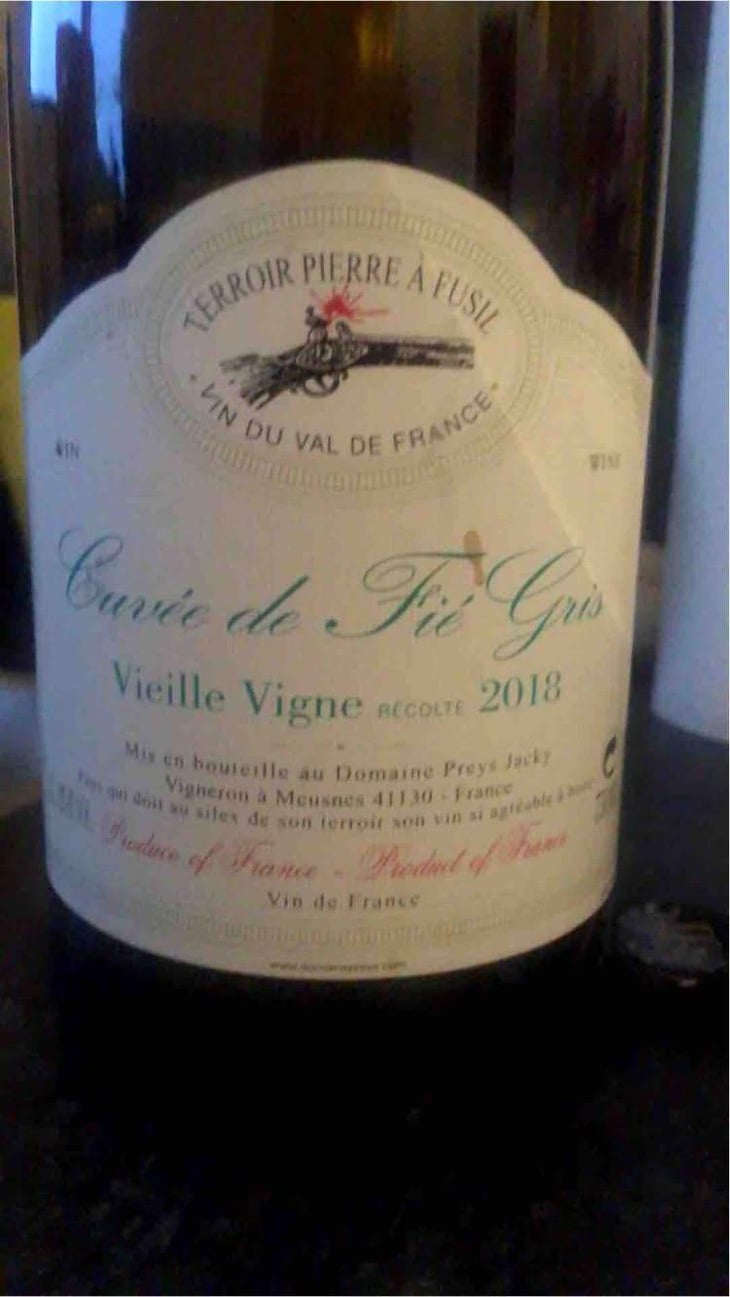 Cuvée De Fié Gris - Domaine Preys - Jacky & Pascal Preys 