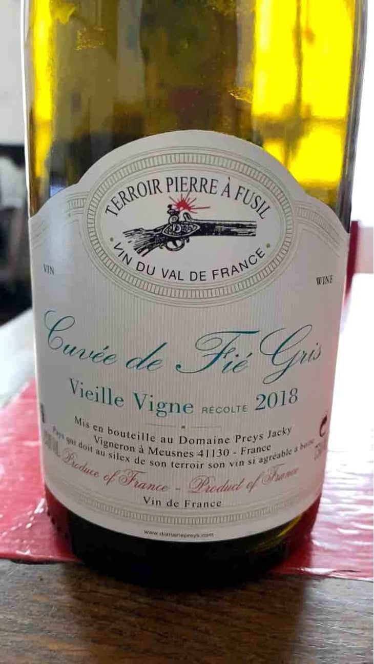 Cuvée De Fié Gris - Domaine Preys - Jacky & Pascal Preys 