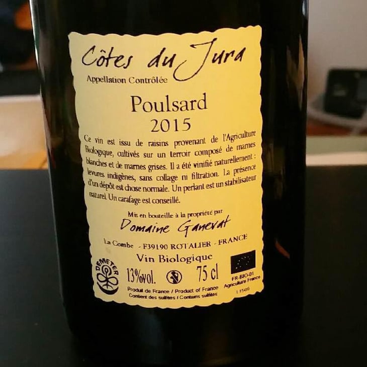 Cuvée de l'Enfant Terrible - Domaine Ganevat - Anne & Jean-François Ganevat 