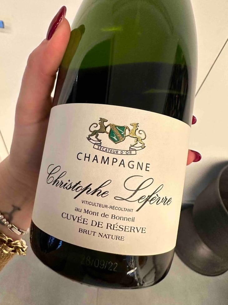 Cuvèe De Rèserve - Champagne Christophe Lefèvre - Christophe Lefèvre 